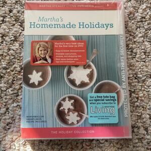 Martha’s Homemade Holidays The Holiday Collection Brand New Sealed DVD